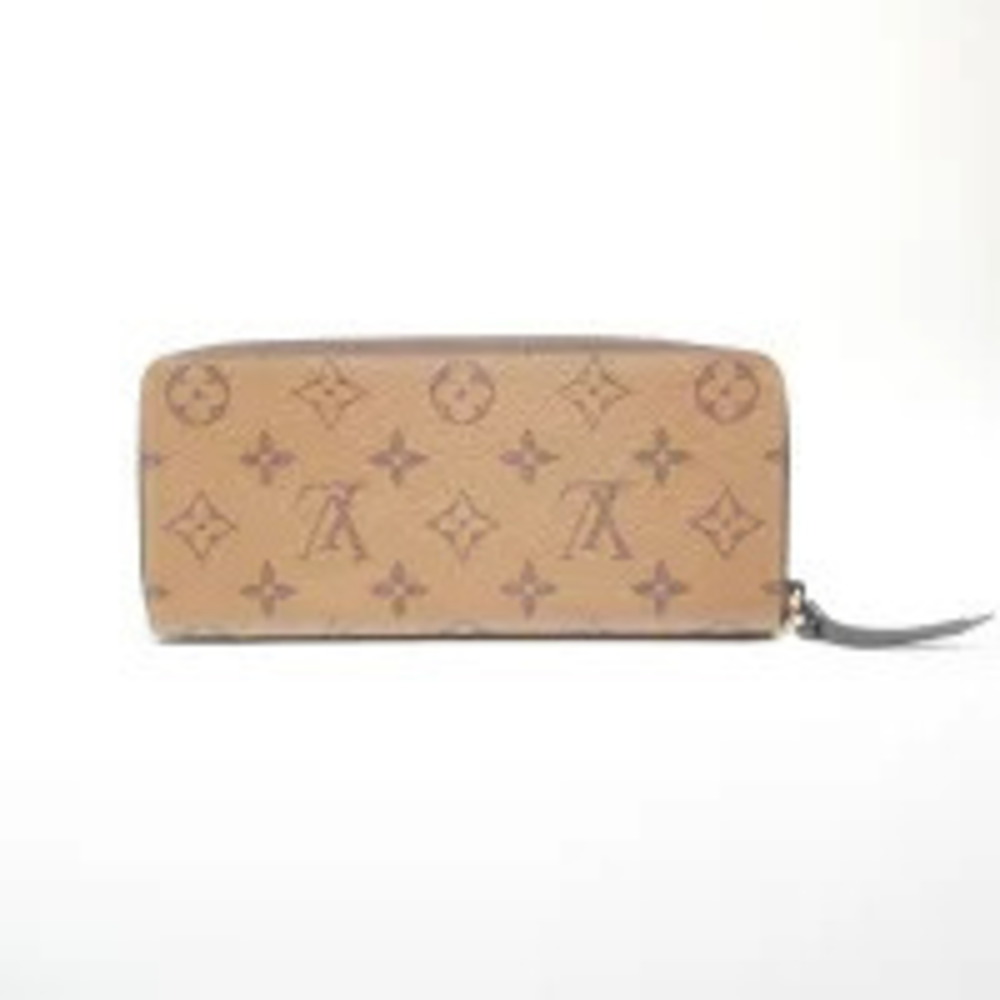 Louis Vuitton Portefeuille Clemence Long Wallet Brown